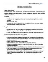 001 METODE PELAKSANAAN - Galian Tanah [PDF]