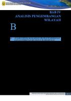 005 - BAB IV ANALISIS PENGEMBANGAN WILAYAH (Contoh) [PDF]