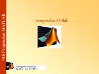 01b Pengenalan Matlab