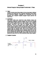 03 Pengujian Hubung Singkat Trafo Satu Fasa PDF