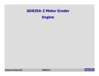 04 Komatsu GD825 Engine System