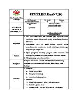 06 Sop Pemeliharaan Usg