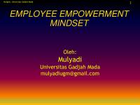 06employee Empowerment Mindset