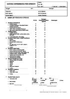 1 Catatan Keperawatan Peri Operatif