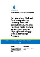 1 Ruang Lingkup Mata Kuliah Pendidikan Kewarganegaraan-1