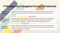 10 Strategi Cara Mengatasi Korupsi Di Indonesia