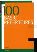 100 Basic Repertoires Vol. 2 by Zen-On Guitar Library [PDF]