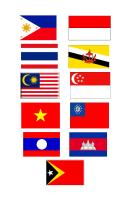 11 Bendera Asean