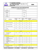 11-Formulir Evaluasi Kontraktor