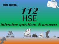 112 HSE Interview Questions With Answers PDF