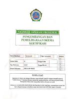 12.1. SOP Pengembangan Dan Pemeliharaan Skema Sert