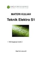 1414 - Teknik Elektro S1 MK Rangkaian Listrik 2