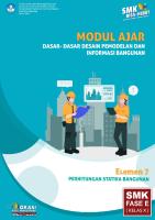 1.4.4. Dasar-Dasar Desain Pemodelan Dan Informasi Bangunan Elemen 7-1