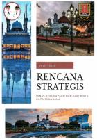 16 Rencana Strategis Renstra Dinas Kebudayaan Dan Pariwisata Kota Semarang Tahun 2021 2026 PDF