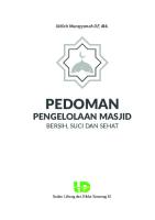 1611132218pedoman Pengelolaan Masjid Bersih, Suci Dan Sehat [PDF]