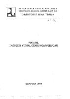 17 Manual Inspeksi Visual Bendungan Urugan [PDF]