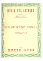 1968 Bennet Impromptus PDF