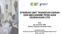 #1A. Standar UTD Dan Mekanisme Penilaian Kesesuaian UTD