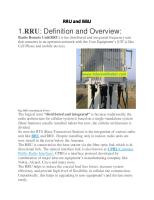 1.RRU: Definition and Overview [PDF]