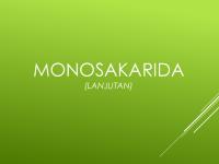 2-MONOSAKARIDA (Lanjutan)