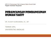 2 Perancangan Pembangunan Rumah Sakit [PDF]