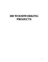 200 Personal Woodworking Plans and Projects PDF