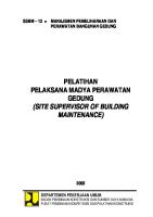 2005-12-Manajemen Pemeliharaan Dan Perawatan Bangunan Gedung PDF [PDF]