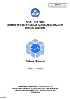 2018 Soal Osk Ekonomi PDF