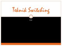 2B.Teknik Switching