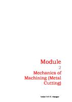 3 Geometry of Single Point Cutting Tools