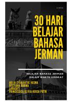 30 Hari Belajar Bahasa Jerman