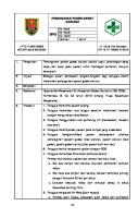 3.3.1.1 Spo Penanganan Pasien Gawat Darurat