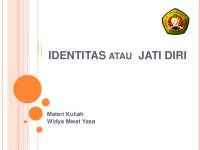 3.identitas Atau Jati Diri