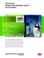 3M Steri-Vac 5XL, 8XL, XL Aerator, & EO Abator and Accessories Brochure