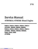 4TNE98 Engine Service Manual