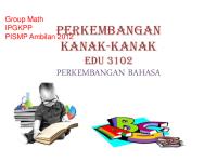 5 Banding Beza Ciri-Ciri Persamaan Dan Perbezaan Perkembangan Bahasa [PDF]