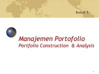 5 Manajemen - Portofolio