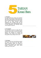 5 Tarian Kreasi