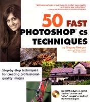 50 Fast Photoshop CS Techniques PDF [PDF]