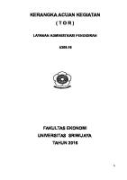 (5308.16) - Layanan Administrasi Pendidikan