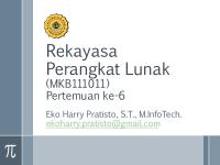 6 - RPL - Pemodelan Spesifikasi Kebutuhan [PDF]