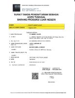 6.) STP Keagenan Dan Surat Penunjukan Sebagai Agen Tunggal