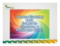 7 Strategi Marketing Untuk Promosi K3 [PDF]