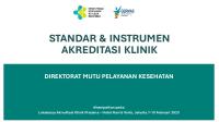 7.7 Standar Akreditasi Klinik Bab I (OK)