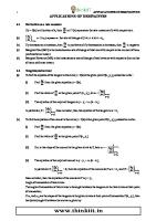 8 - Applications of Derivatives PDF