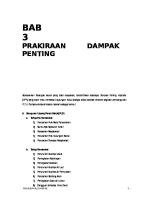 8 BAB 3 Prakiraan Dampak Penting