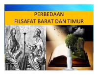 8 Perbedaan Filsafat Barat Dan Timur PDF