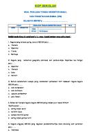 8 - Soal PTS IPS Kelas 8 Semester 1