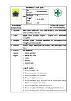 8.1.1 Sop Pemeriksaan HB Stik Fix