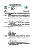 8.1.2.EP.9. SOP Pengelolaan Limbah Hasil Pemeriksaan Laboratorium [PDF]